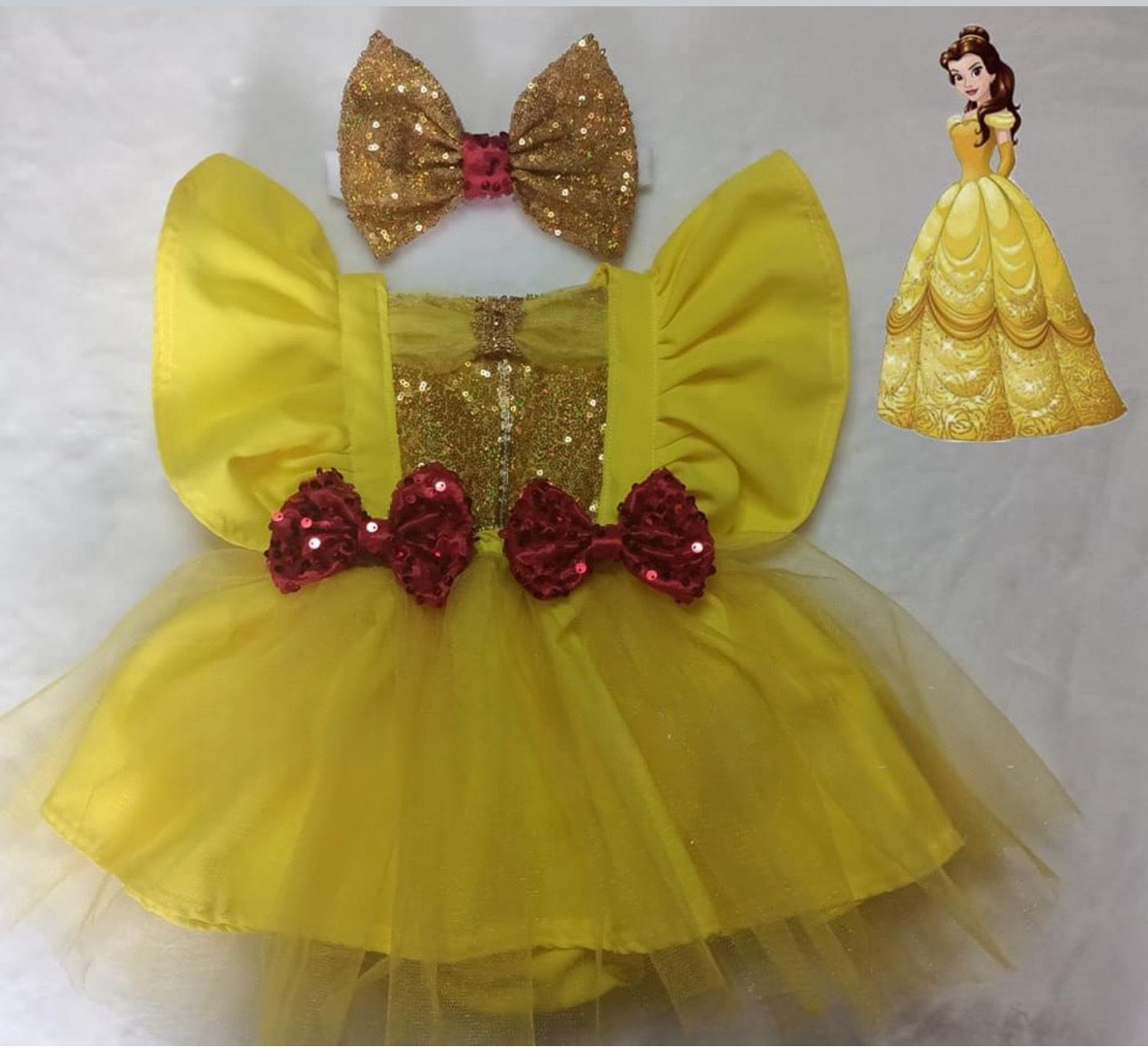 Belle Glitter Dress