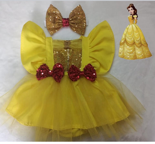 Belle Glitter Dress